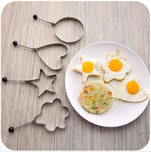 Pack of 4 Egg Shaper Kitchen Tools