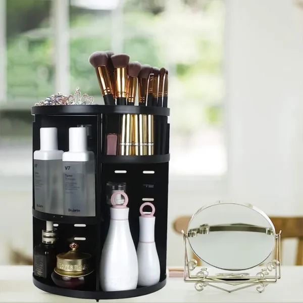 360 Degree Rotating Cosmetic Organizer - Image 4