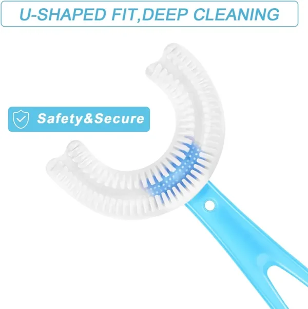 Big Size Baby Toothbrush - U-Shaped for Toddlers - Image 5
