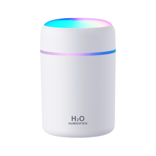 Portable Diffuser USB Humidifier | LED Lights two Functions | Colorful Cool Mini Humidifier, Portable Air Humidifier Aroma Essential Oil Diffuser, USB Mist Sprayer Small Personal Humidifier for Car Home - Image 4