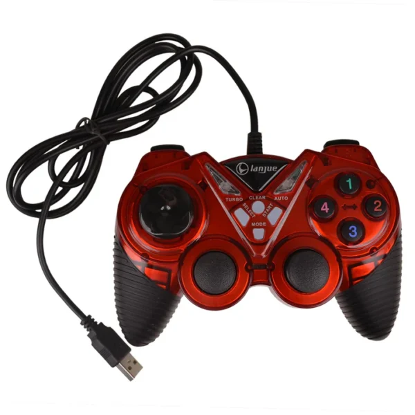USB L2000 Double Shock Game Controller - Image 3