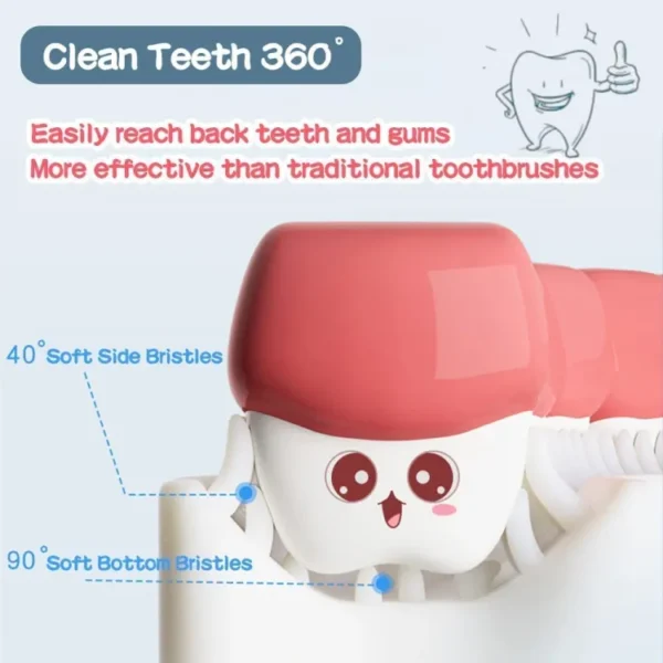 Big Size Baby Toothbrush - U-Shaped for Toddlers - Image 6