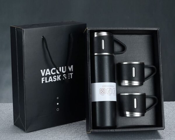 Stainless Steel Vacuum Flask Set