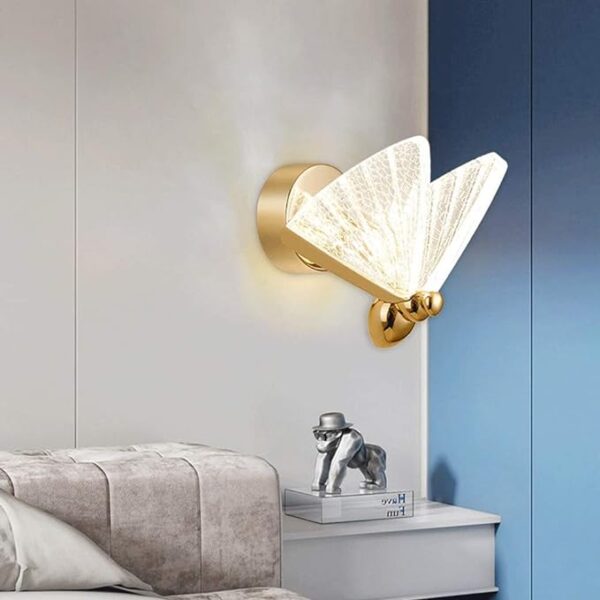 LED Acrylic Butterfly Wall Light - Image 6