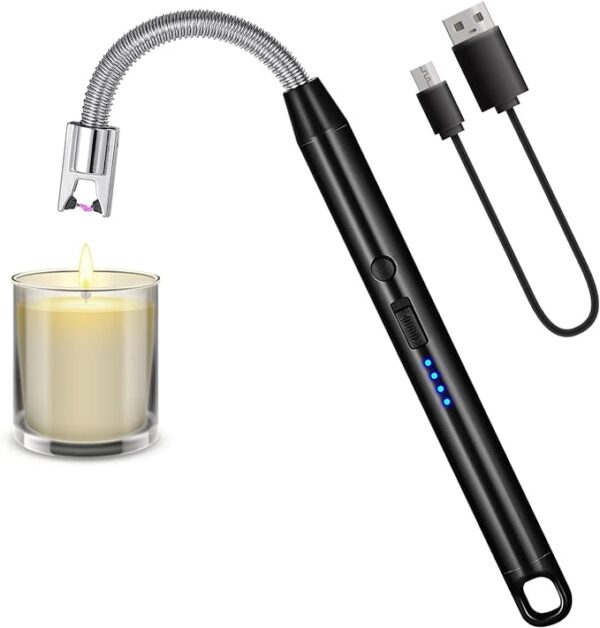 Electric Candle Rechargeable Lighter USB Camping Stove Candles
