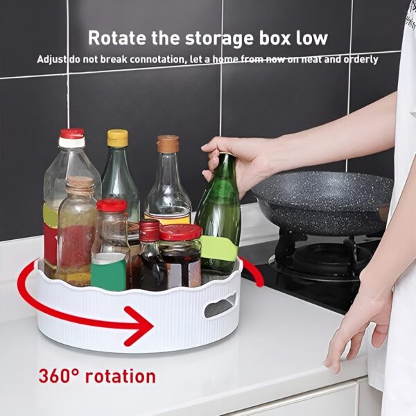 360 Degree Rotating Revolving Storage Tray - Image 15