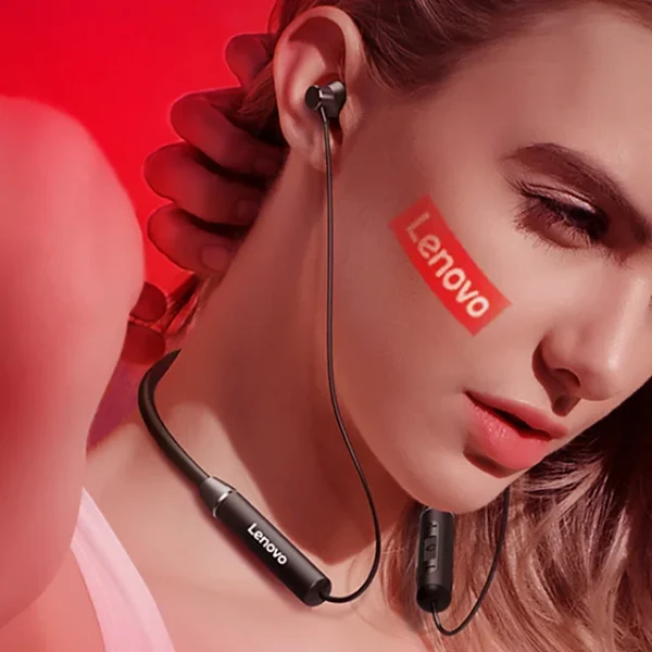 Lenovo HE05 Neckband Headphone (Original) - Image 2