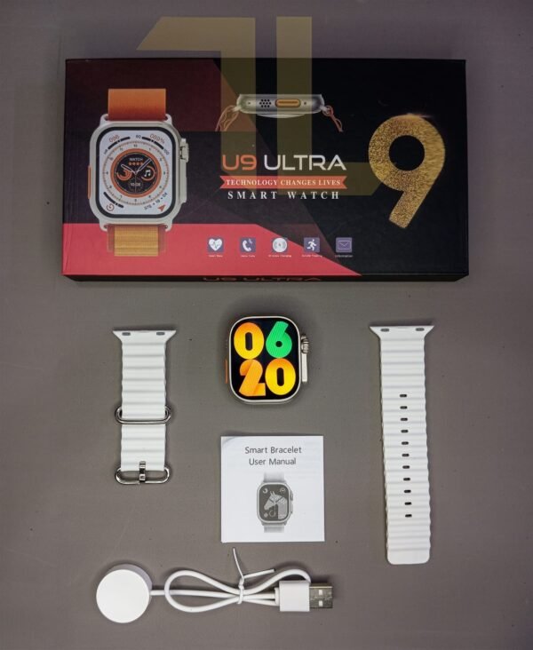 NEW U9 Ultra Smart Watch | Bluetooth & Wireless Charging - Image 4