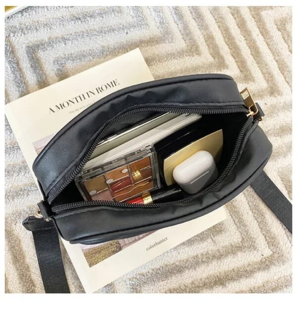 Leather Square Shoulder Bag - Image 12