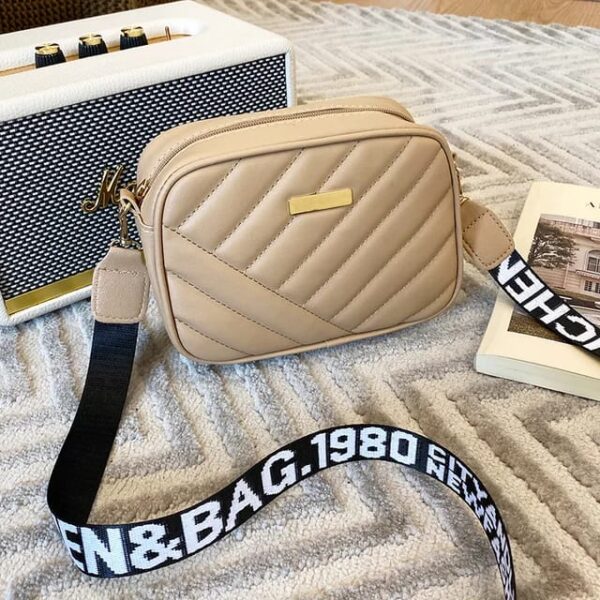 Leather Square Shoulder Bag - Image 14