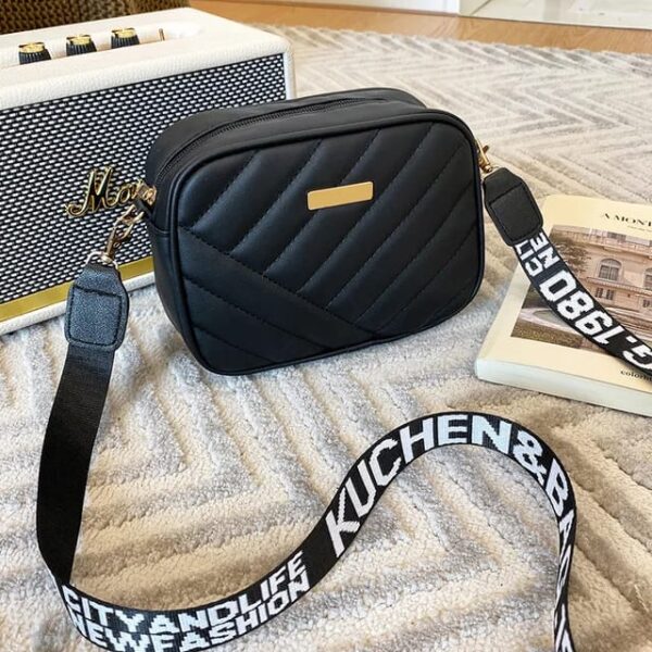 Leather Square Shoulder Bag - Image 18