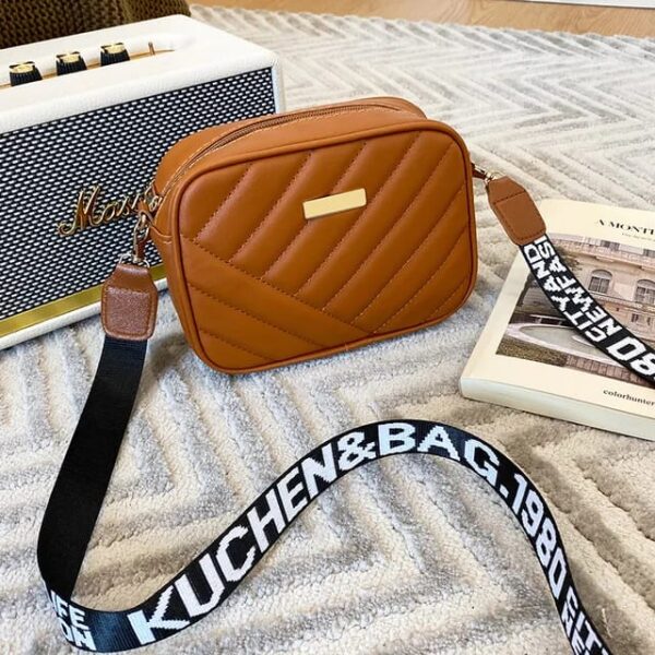 Leather Square Shoulder Bag - Image 17
