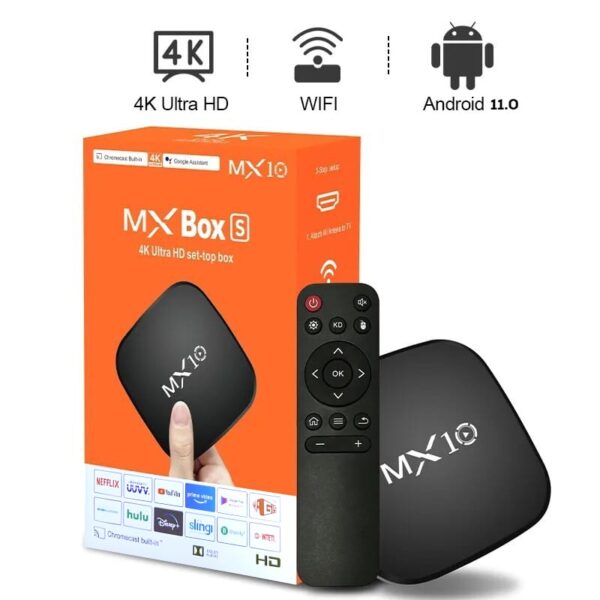 MX10 Box S Android TV 11.0 | 1+8GB