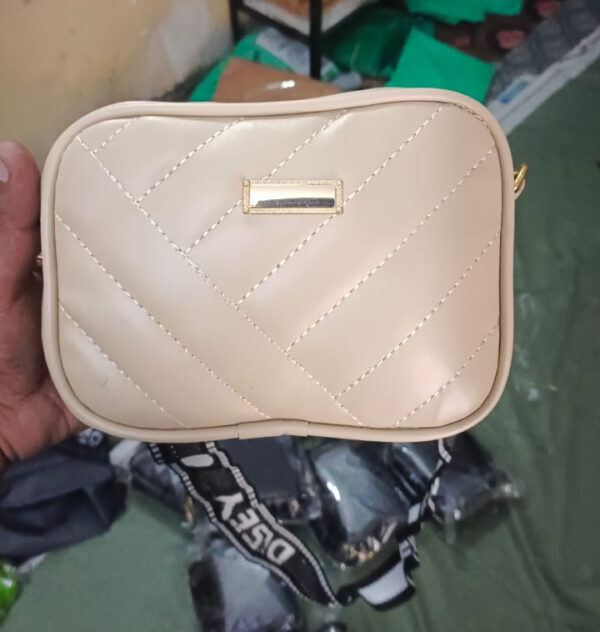 Leather Square Shoulder Bag - Image 10
