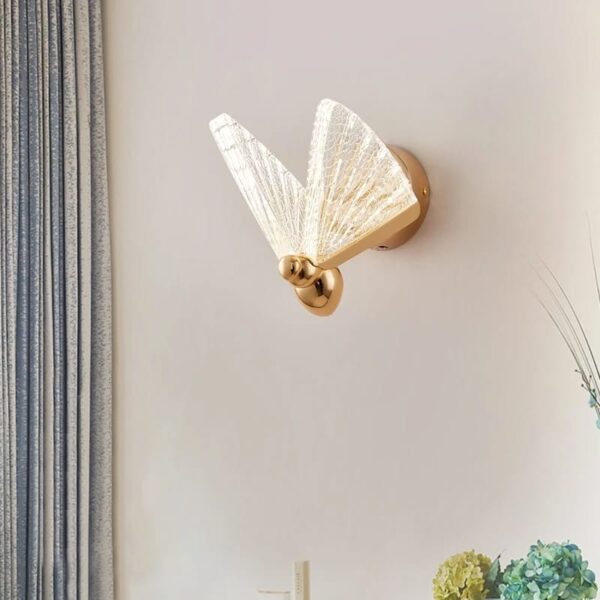 LED Acrylic Butterfly Wall Light