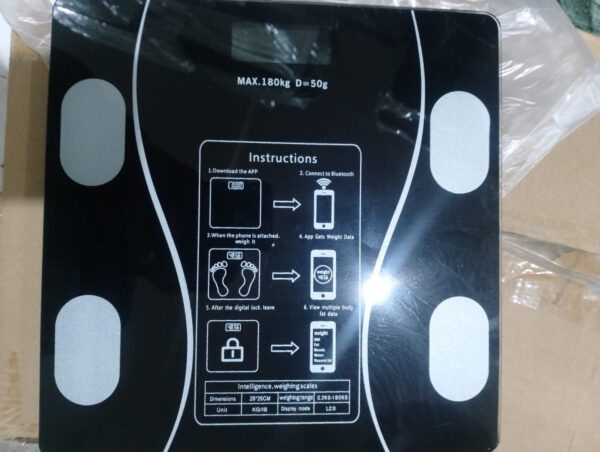 Smart Wireless Bluetooth Digital Weight Scale - Image 2