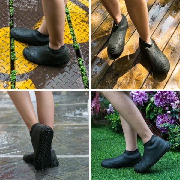 Rain Boot Thicken Waterproof Silicone Gel Shoe Cover