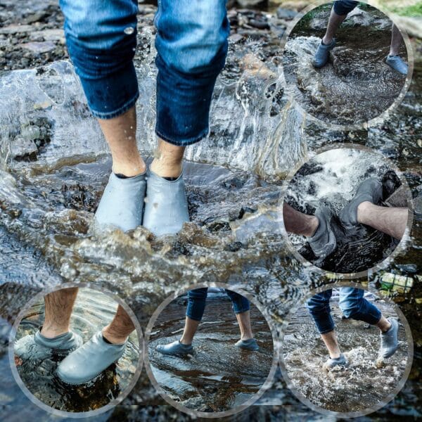 Rain Boot Thicken Waterproof Silicone Gel Shoe Cover - Image 4