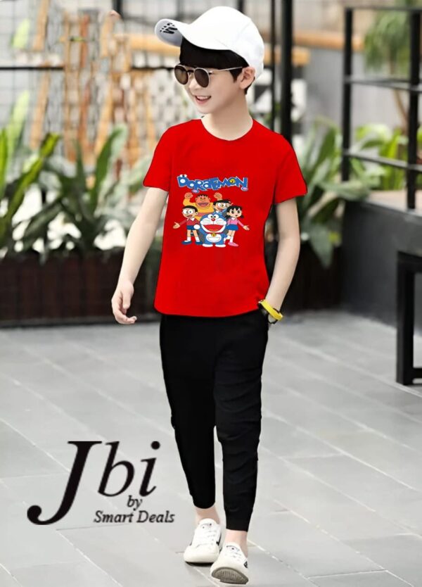 KidZone Pack of 3 Printed Summer Tracksuits - Image 3