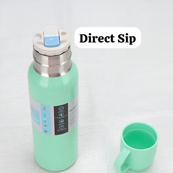 Vacuum Flask with 2 Cups - Image 11