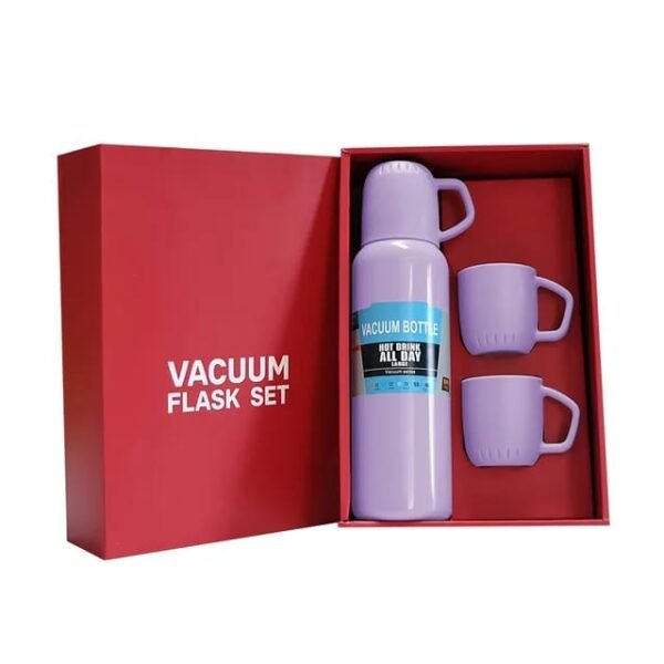 Vacuum Flask with 2 Cups - Image 7