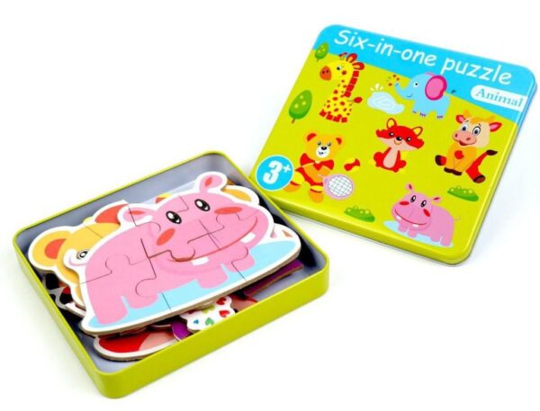 Six-in-One Puzzles for Kids - Image 5