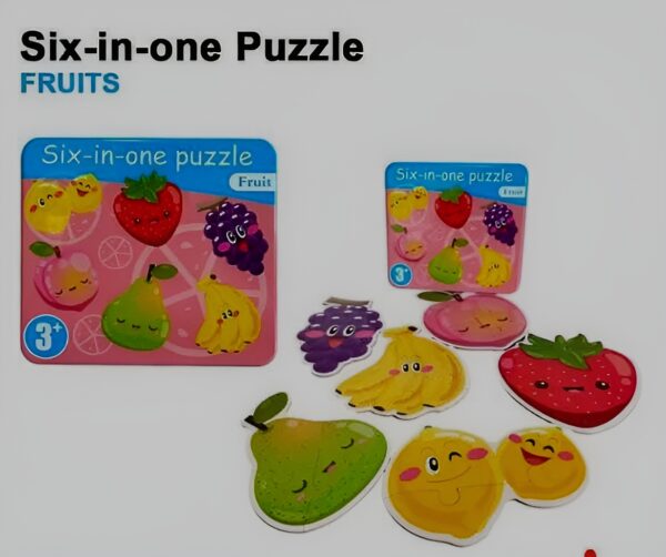 Six-in-One Puzzles for Kids