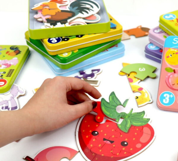 Six-in-One Puzzles for Kids - Image 2