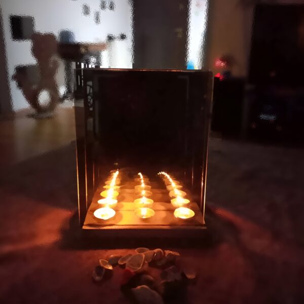 Infinity Reflection Mirror Candle Holder - Image 4