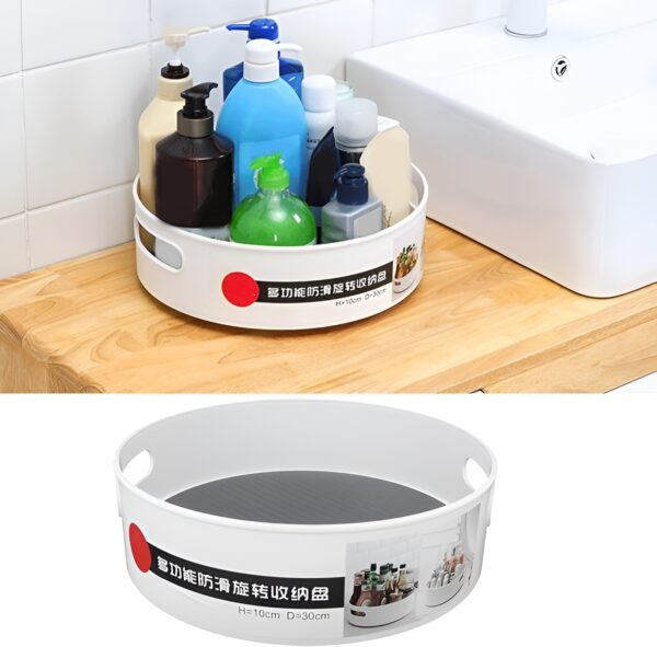360 Degree Rotating Revolving Storage Tray - Image 5