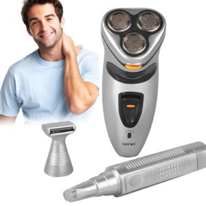 Zowael RSCX-5800 3-in-1 Shaver Set | Portable Shaver, Trimmer, Groomer